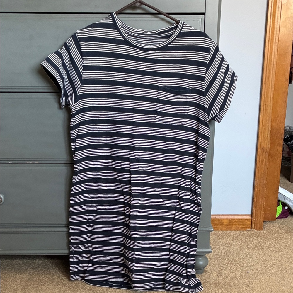 Pact Navy T-Shirt Dress